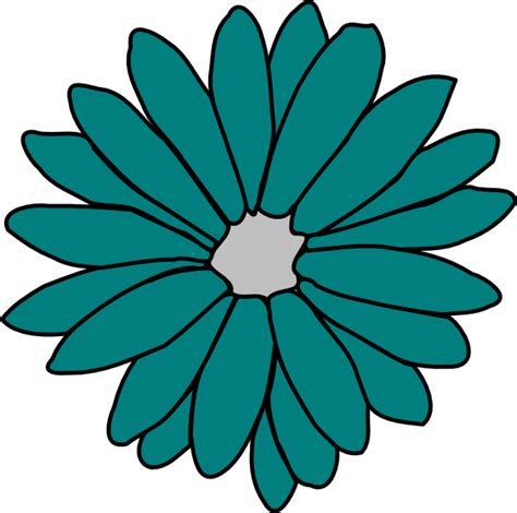 Green Flower Clip Art at Clker.com - vector clip art online, royalty free & public domain