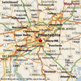 West Collingswood, New Jersey Area Map & More