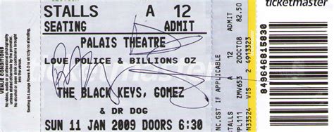 The Black Keys Phoenix Concert Theatre Tickets - The Black Keys tickets ...