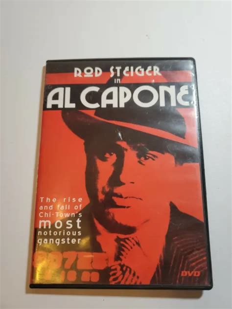 ROD STEIGER IN Al Capone Gangster Slim Case DVD Disc 2005 Documentary $2.84 - PicClick