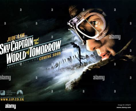 FILM POSTER, SKY CAPTAIN AND THE WORLD OF TOMORROW, 2004 Stock Photo ...