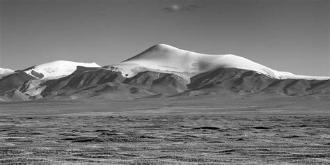 Kunlun mountain range monochrome Photograph by Murray Rudd