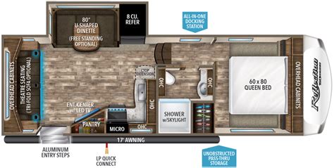 Reflection Fifth Wheel Floor Plans - floorplans.click