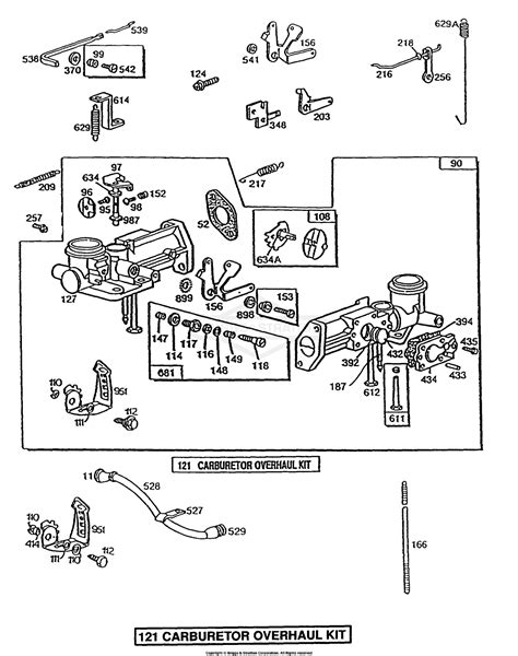 Briggs and Stratton 080202-1782-01 Parts Diagram for Rotary Choke ...