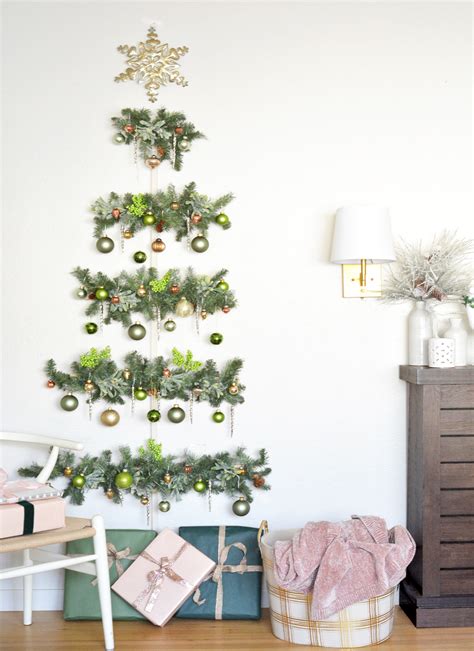 DIY Wall Christmas Tree - Homestyling Guru