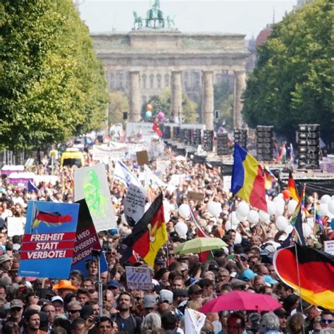 Berlin protest against coronavirus restrictions turns violent, 300 ...