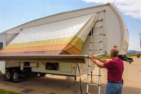 Everything You Need To Know About DIY RV Awning Repair - CampingComfortably