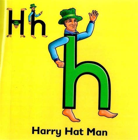 Harry Hat Man | Kids handwriting practice, Kids handwriting, Alphabet ...