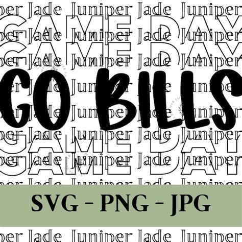 Buffalo Bills Font - Etsy