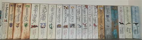 All Robin Hobb books colllection, finally ! : r/robinhobb