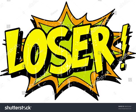 Loser Stock Vector 86053264 - Shutterstock