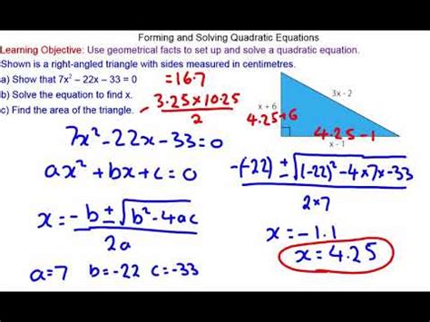 Algebra Forming And Solving Equations Maths Genie - Tessshebaylo