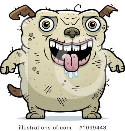 Ugly Dog Clipart #1099443 - Illustration by Cory Thoman