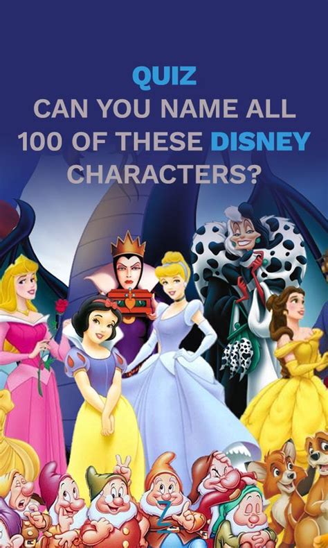 The Ultimate Disney Character Quiz | Disney character quiz, Disney quiz, Disney