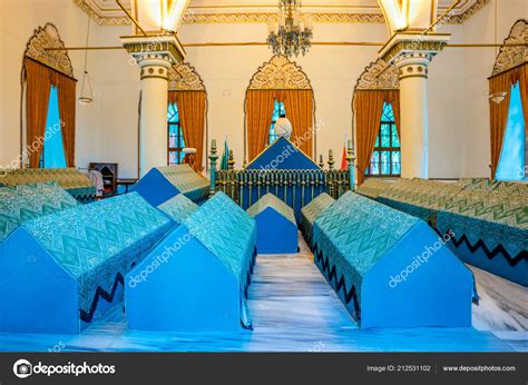 Interior View Orhan Gazi Tomb Mausoleum Bursa Turkey May 2018 – Stock Editorial Photo ...