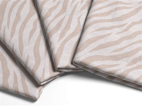 Zebra Pattern Zebra Fabric Design Beige and Cream Texture - Etsy