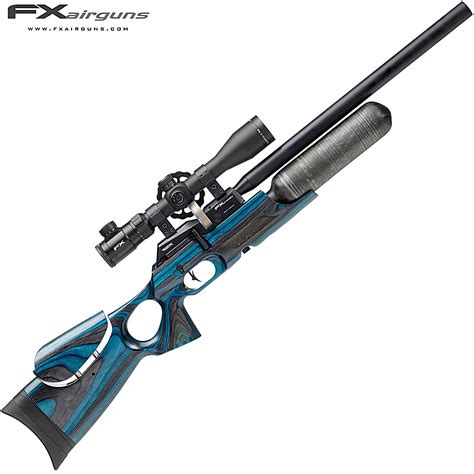 PCP AIR RIFLE FX CROWN BLUE LAMINATE|PCP Air Rifles| Mundilar - PCP Air ...