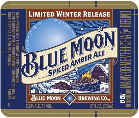 Blue Moon Beer Logo