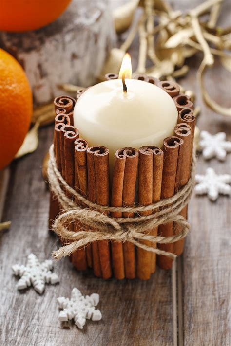 Easy 2 Step DIY Cinnamon Stick Candles - Perfect for Gifts!