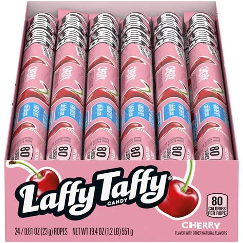 Laffy Taffy - Ropes - Cherry - Indiana Import LLC