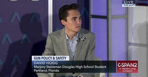 Student and Activist David Hogg on Gun Policy and Safety | C-SPAN.org