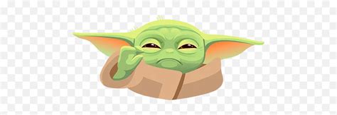 Telegram Sticker From Baby Yoda - Pack Jira Avatar Baby Yoda Png,Baby ...