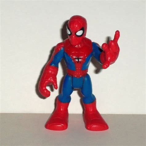 Playskool Heroes Marvel Super Hero Adventures Spider-Man Figure Loose Used