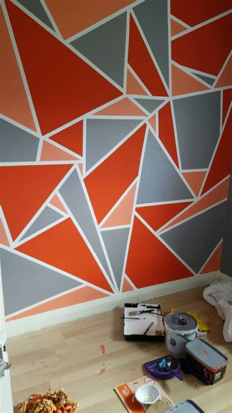 30+ Geometric Wall Paint Ideas – HomeDecorish