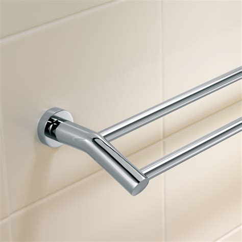 Cosmo 600mm Chrome Double Towel Rail | Bunnings Warehouse