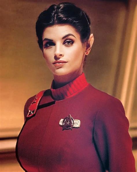 🖖 Star Trek 🖖 on Instagram: “Kirstie Alley as Saavik. Still one of my favorite Vulcans. . . ♦ ...