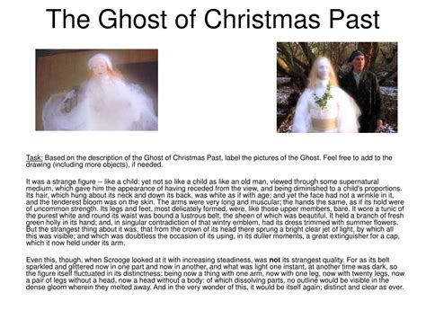 PPT - The Ghost of Christmas Past PowerPoint Presentation, free ...