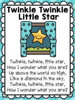 NURSERY RHYMES POSTERS by Tweet Resources | Teachers Pay Teachers