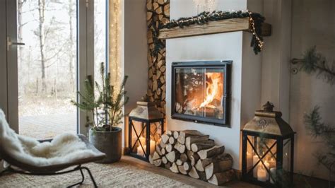 26 Fireplace Zoom Backgrounds With Cozy Cabins & Modern Aesthetics ...