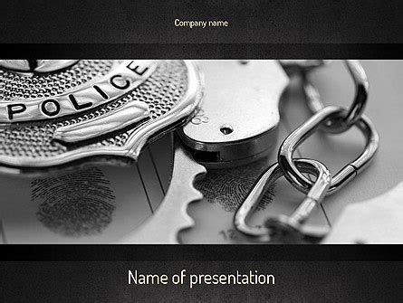 Criminal Justice Presentation Template for PowerPoint and Keynote | PPT ...