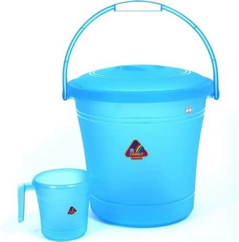 Blue Plastic Buckets, Unbreakable at Rs 400 in Khammam | ID: 2852827250433