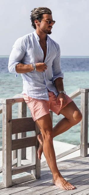 25 Best Men's Beach Outfit Ideas Images in November 2024