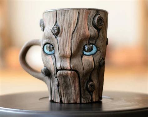 Handmade Face Mugs Pottery by Alex Mrachkovskiy - Trendy Art Ideas