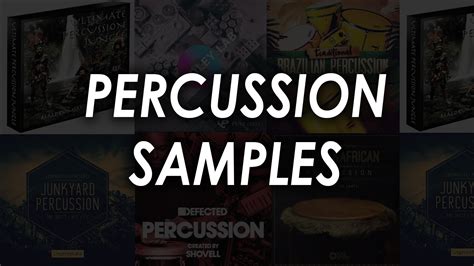 Best Percussion Samples – Top 8 Kits