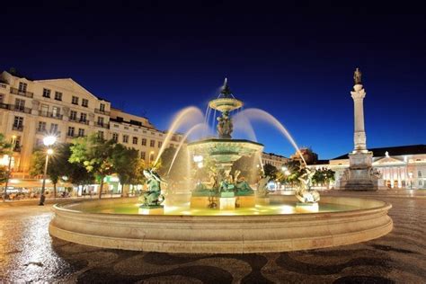 Rossio Square in Lisbon - Praça Dom Pedro IV