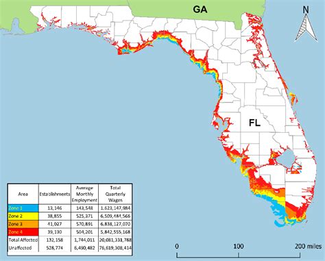 Florida Flood Zone Map 2020 - 2024 Schedule 1