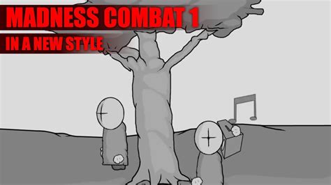 Madness Combat 1 but in new style! (Original toon by Krinkels, Edit by Prov22) - YouTube