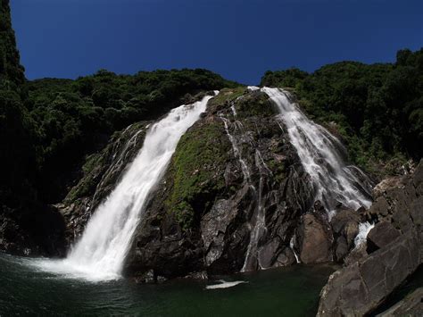 Yakushima has some fantastic and picturesque waterfalls