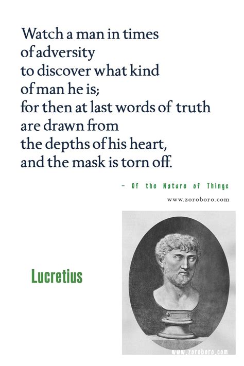 Lucretius Quotes, Lucretius Philosophy, Lucretius On the Nature of Things Quotes, Lucretius ...