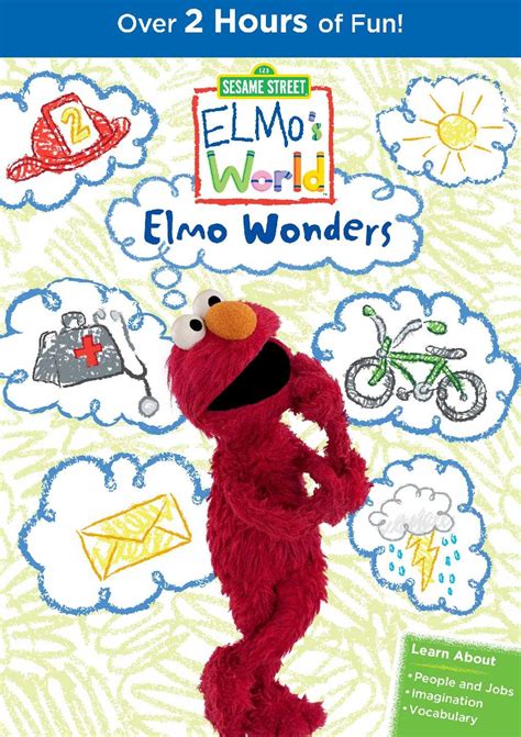 A Lucky Ladybug: Elmo's World: Elmo Wonders #Giveaway