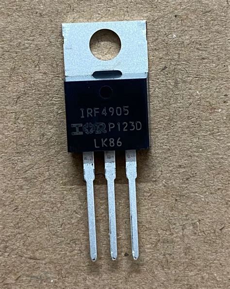 Infineon IRF4905 MOSFET Transistor, NPN, Through Hole at Rs 38/piece in ...