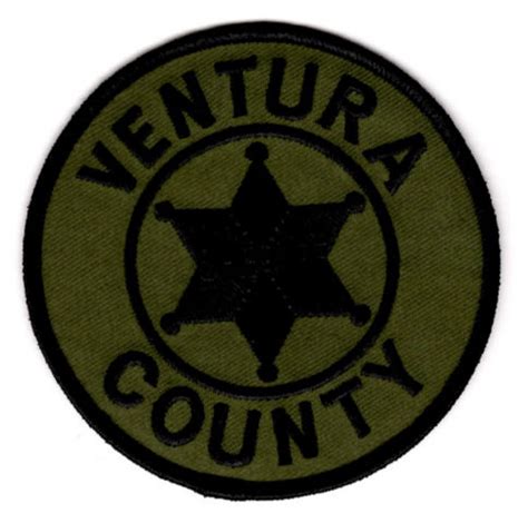 Ventura County Sheriff's Office - Badge Patches - 20% Off