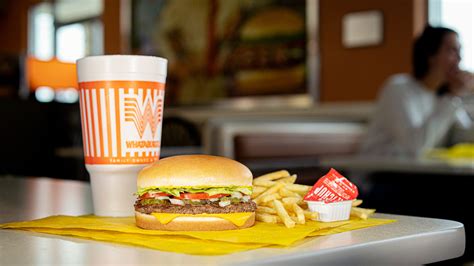 Whataburger has healthiest fast-food cheeseburger, study finds