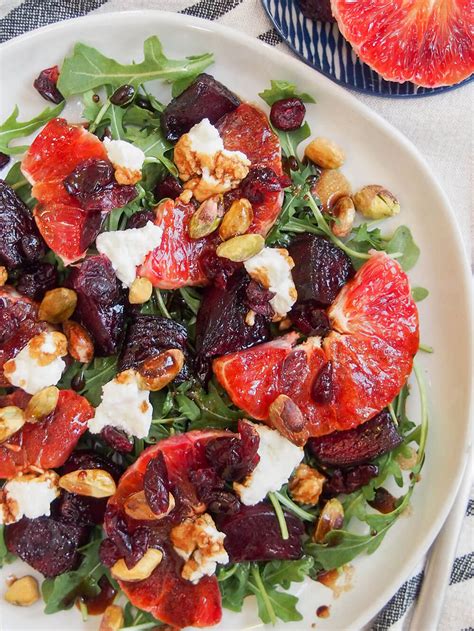 Beet and blood orange salad - Caroline's Cooking