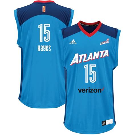 Atlanta Dream Tiffany Hayes adidas Light Blue Replica Jersey - WNBA Store