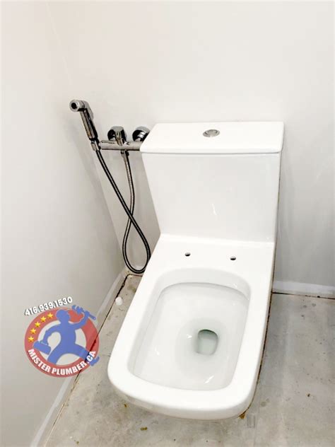 Toilet With Bidet Tap Installation - Mister Plumber